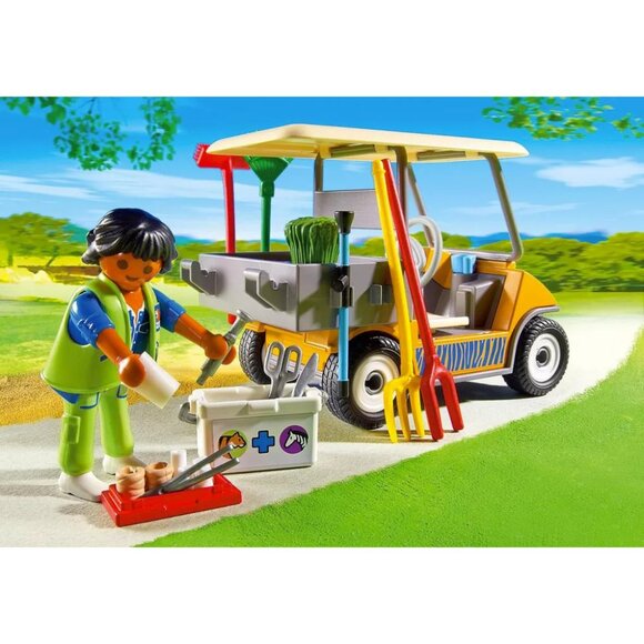 Playmobil Animal Caretaker Set with Vehicle & Accessories - Picture 2 of 5